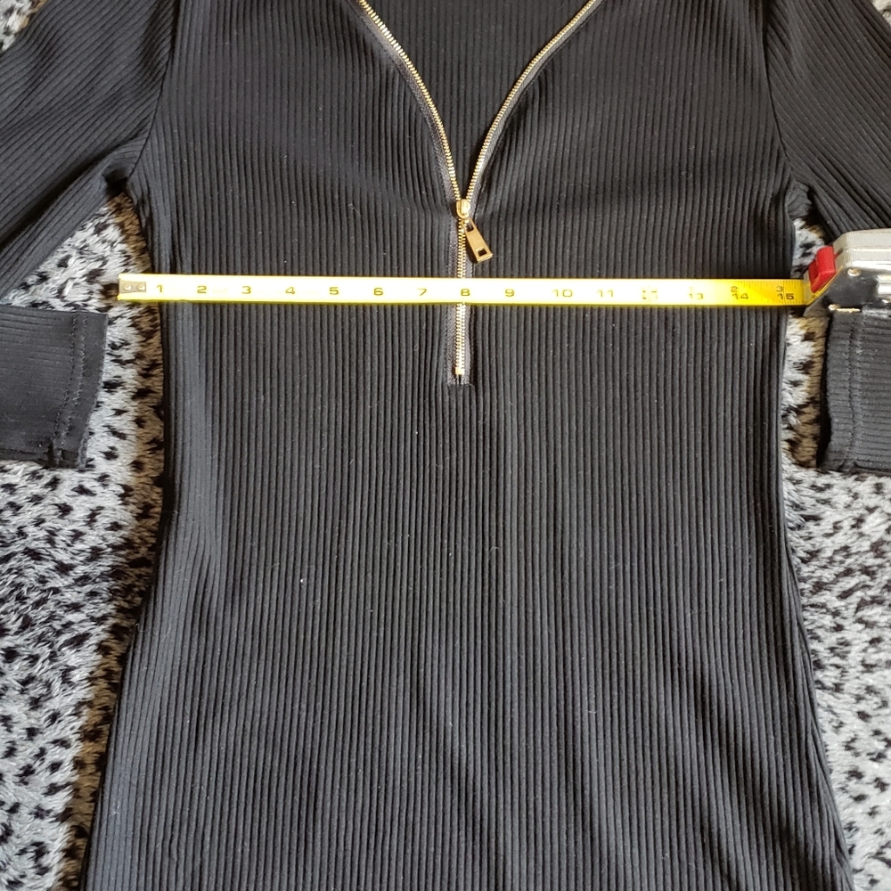 Zipper Dress (LBD with an edge) - Picture 2 of 5